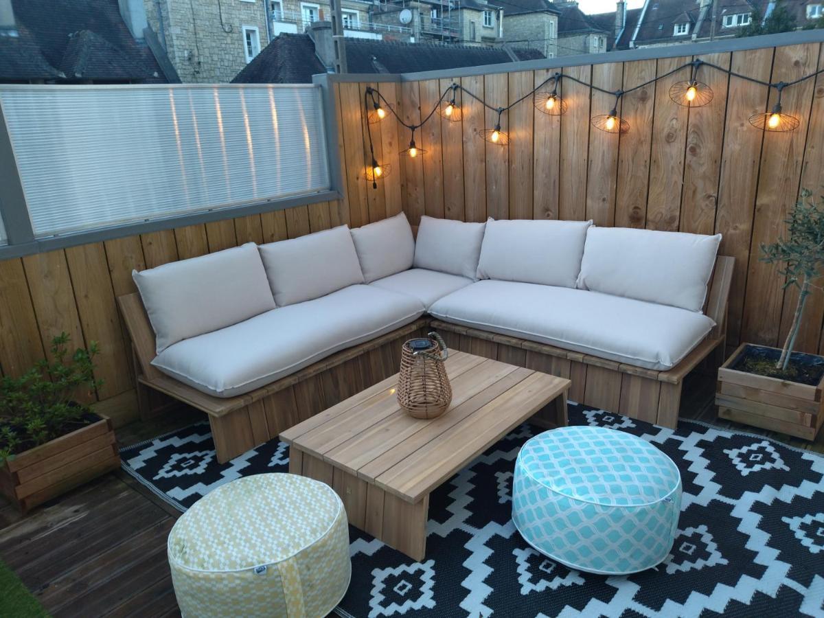 Cabane D'Arlette, Grande Terrasse En Centre-Ville Falaise  Εξωτερικό φωτογραφία